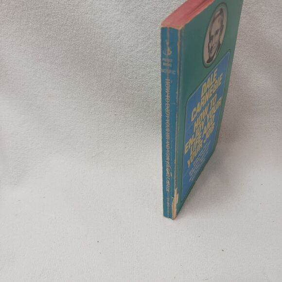 Dale Carnegie How To Enjoy Your Life And Your Job VINTGE 4th EDITION Pocket - Picture 10 of 10
